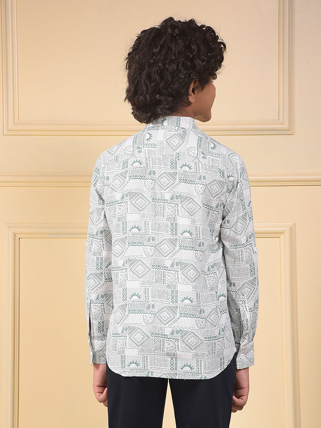 Luxe Green Printed Kurta