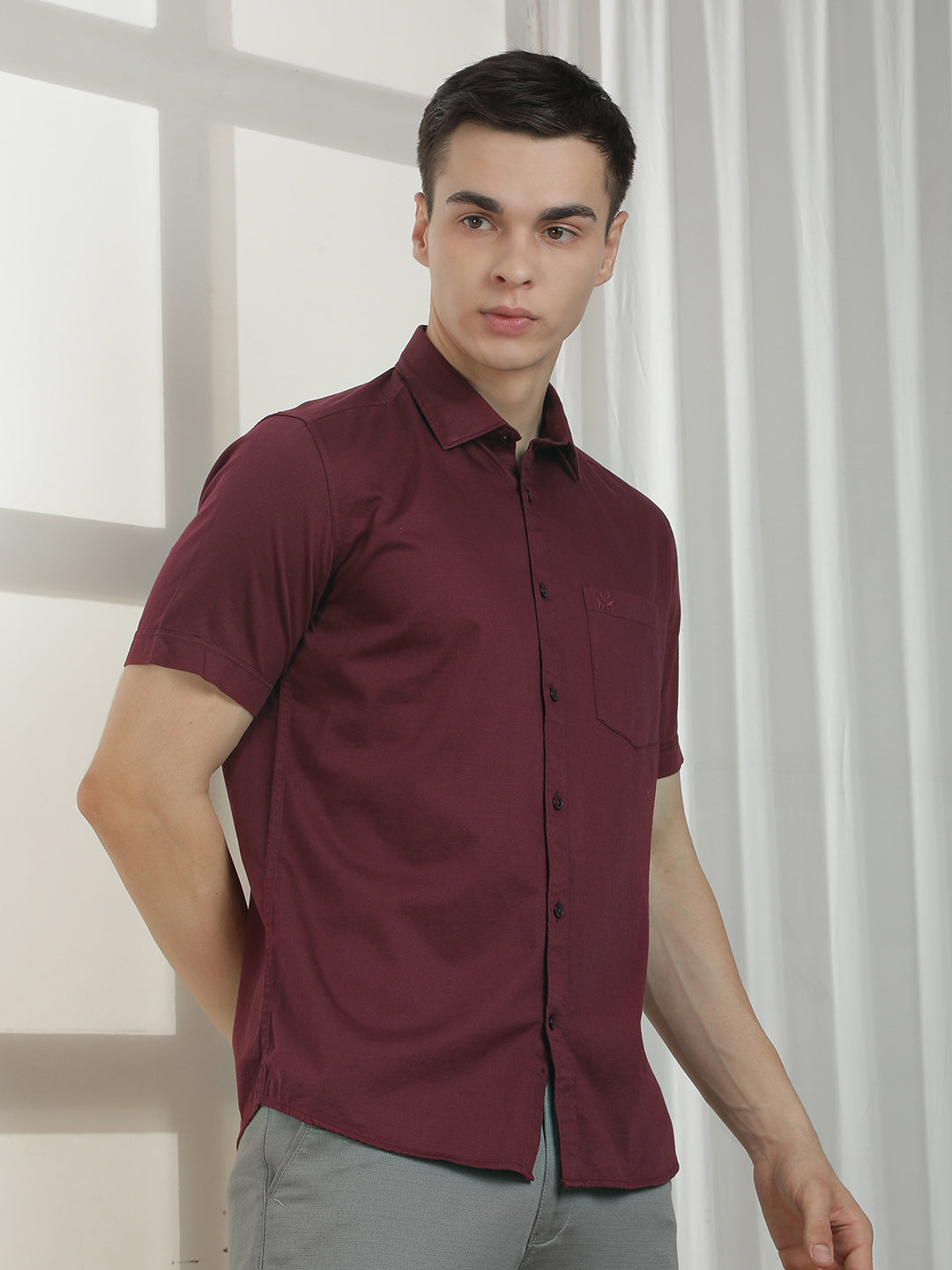 Essential Burgundy Maroon Shirt