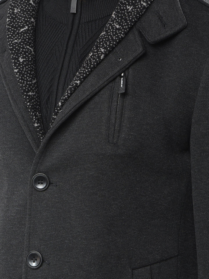 Timeless Black Classic Overcoat