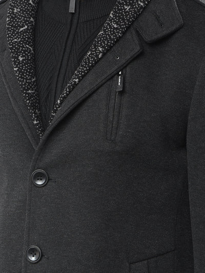 Timeless Black Classic Overcoat