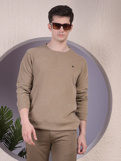 Desert Haze Textured Sweatshirt
