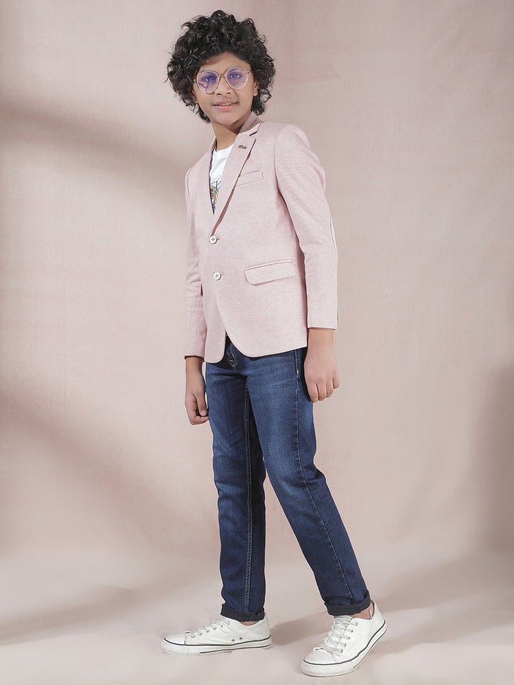 Blush Pink Party Blazer