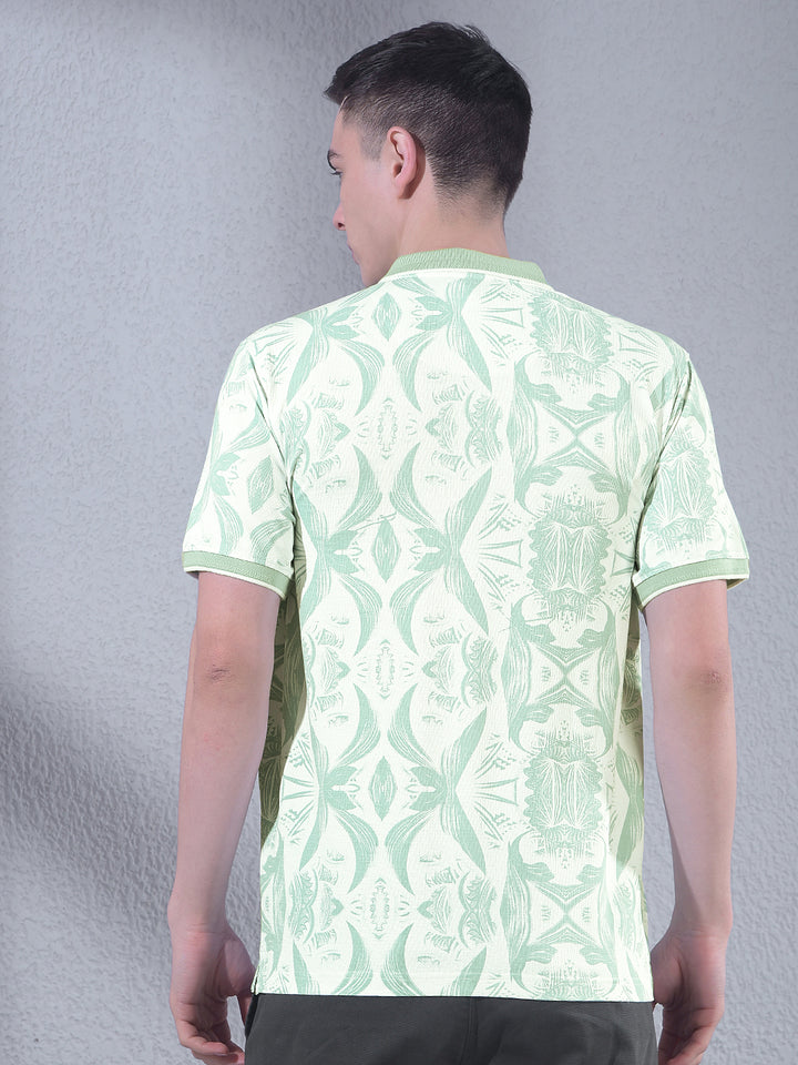 Green Printed T-Shirt