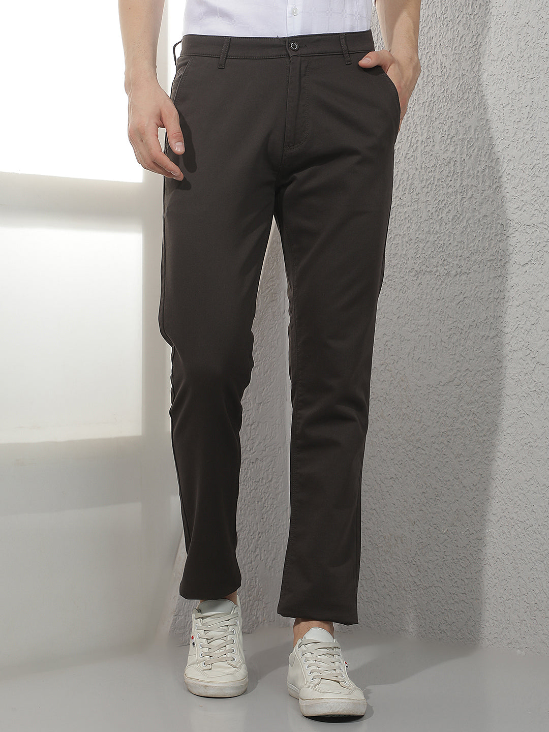 Rich Cocoa Brown Trousers