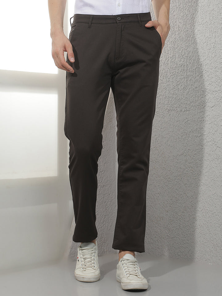 Rich Cocoa Brown Trousers