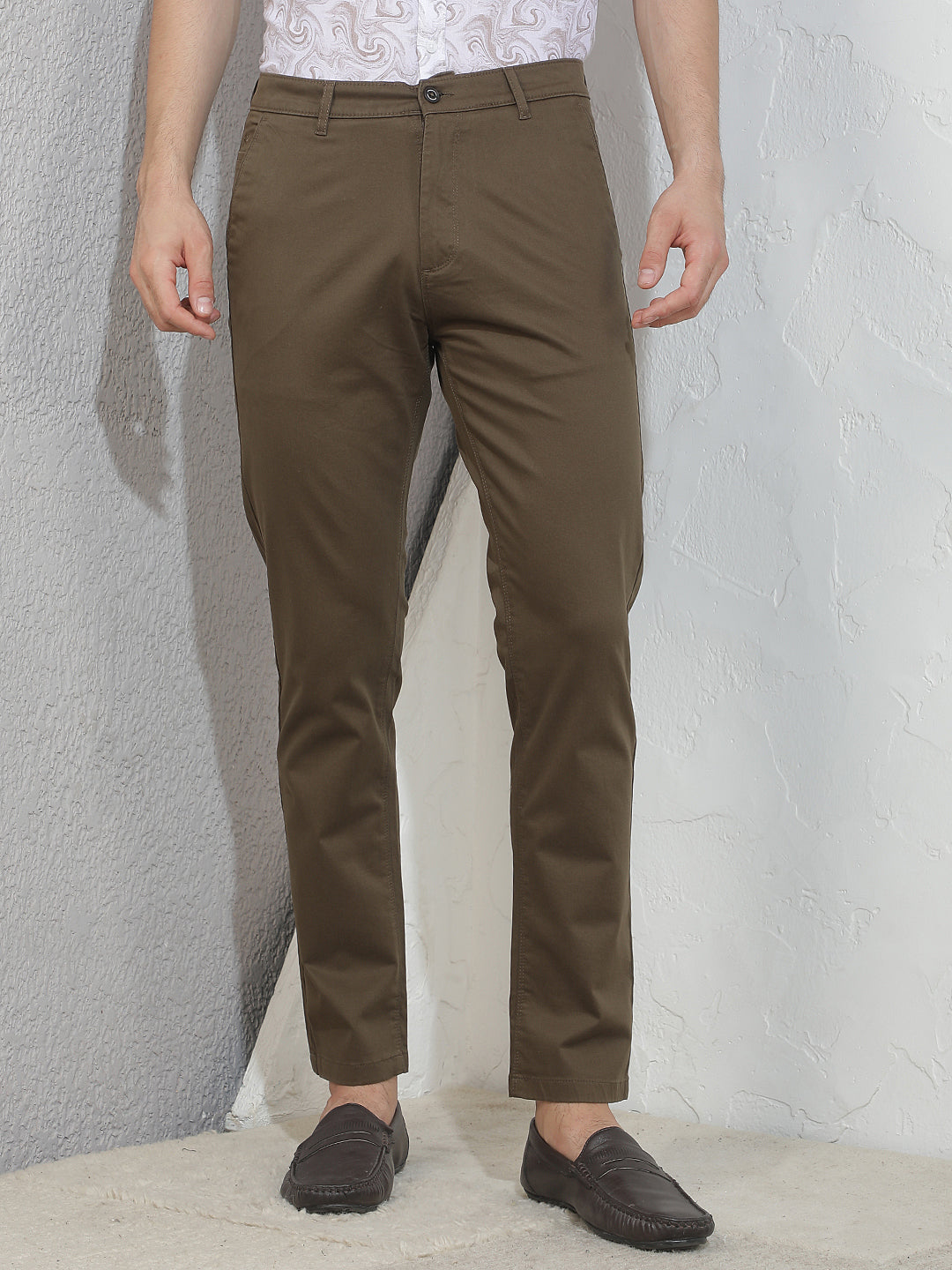 Dark Mocha Brown Trousers