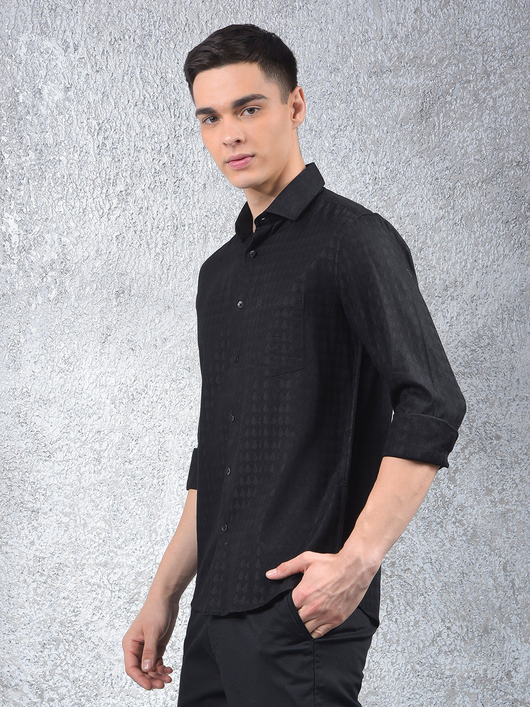 Supreme Vision Black Printed Shirt