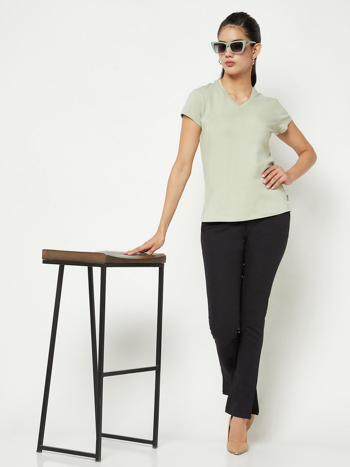 Edgy Green T-Shirt