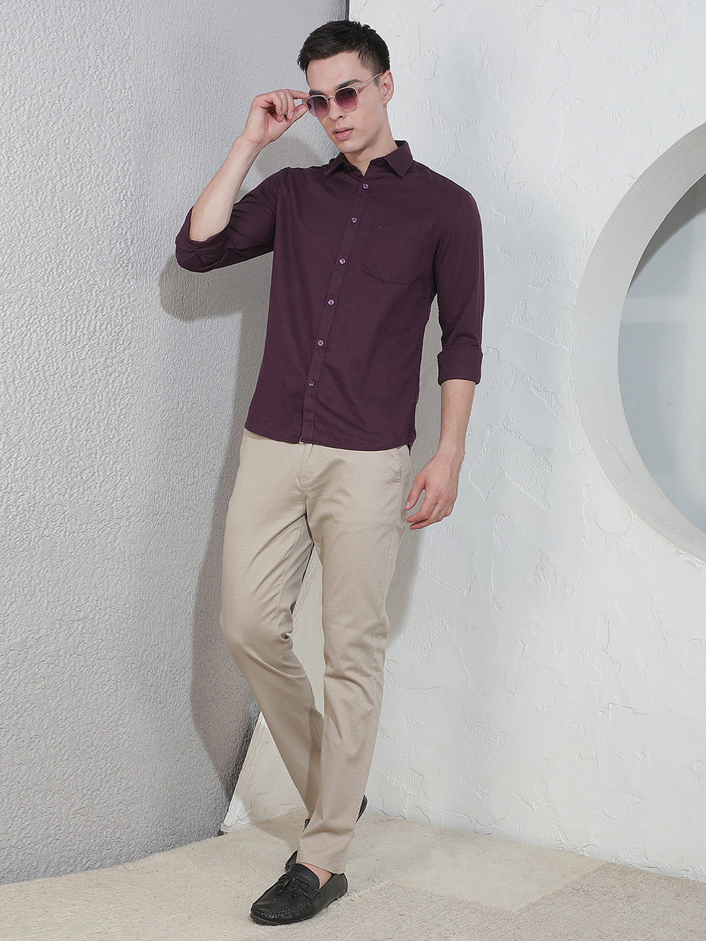 Bordeaux Wine Red Shirt