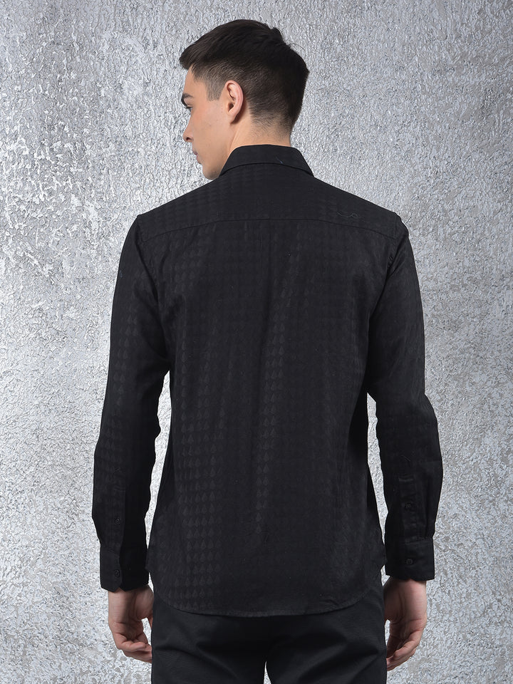 Supreme Vision Black Printed Shirt