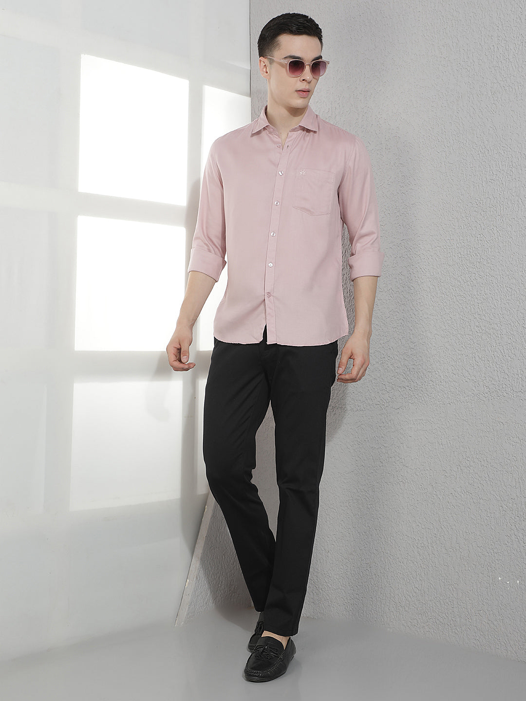 Black Straight Trousers