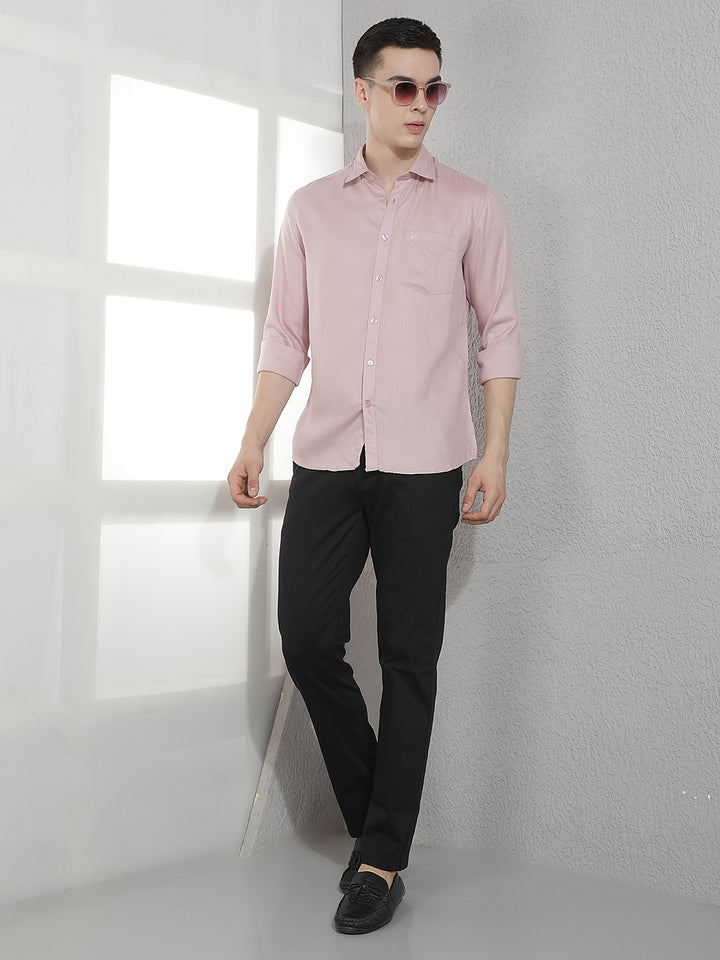 Black Straight Trousers