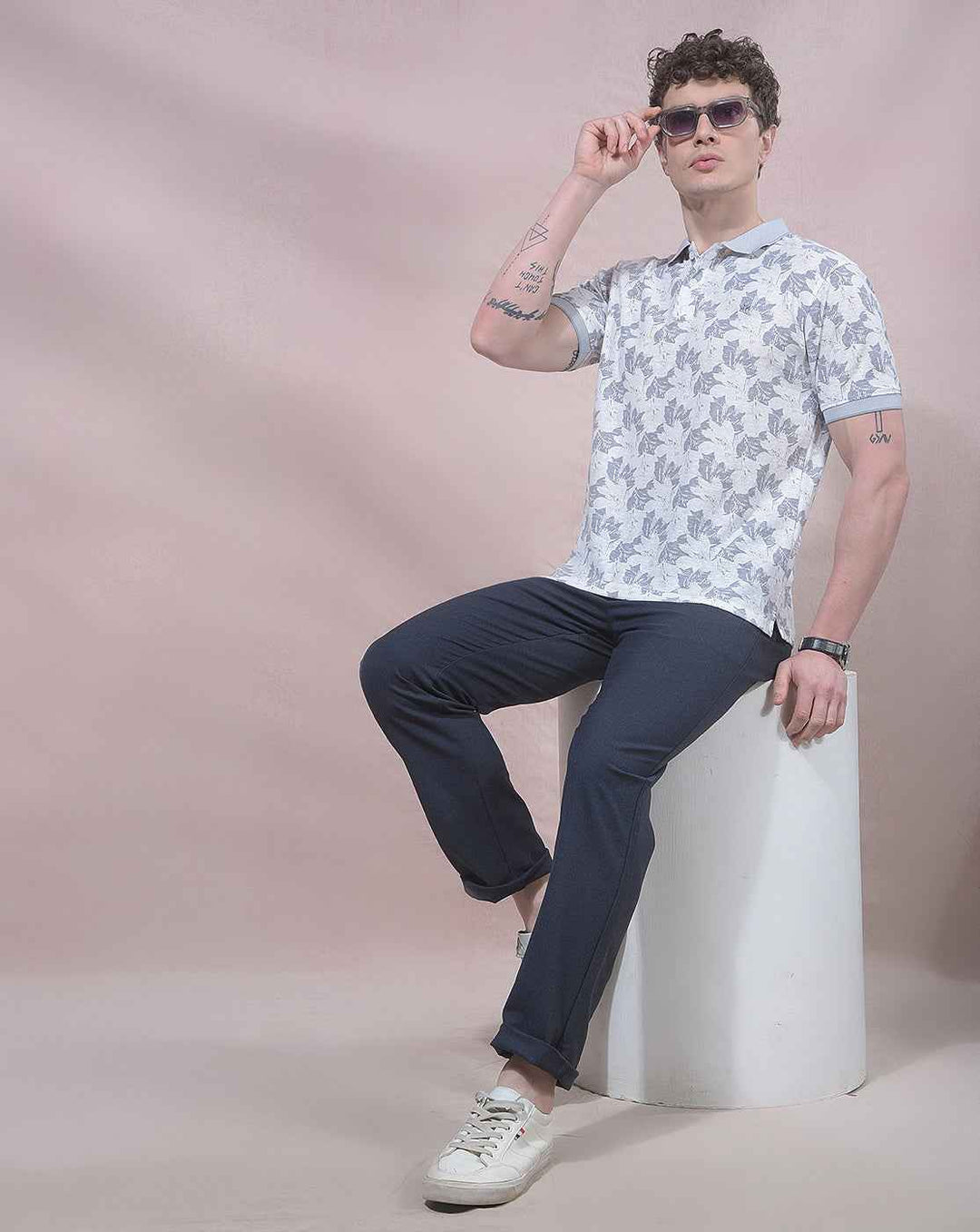 Classic Navy Versatile Trousers