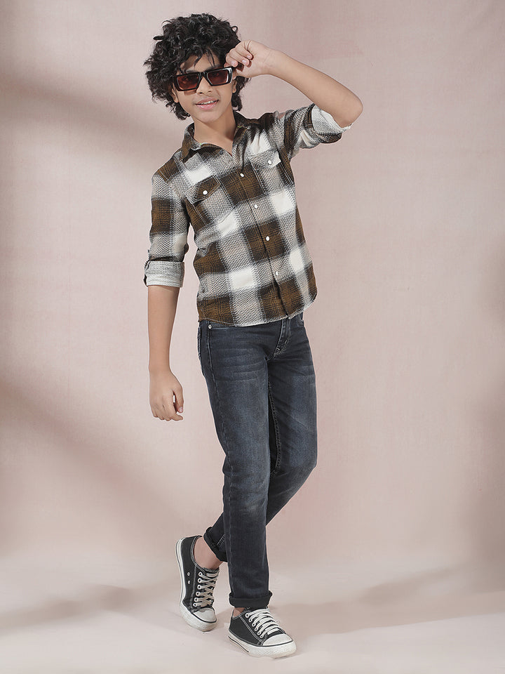 Classy Slim Dark Wash Black Jeans