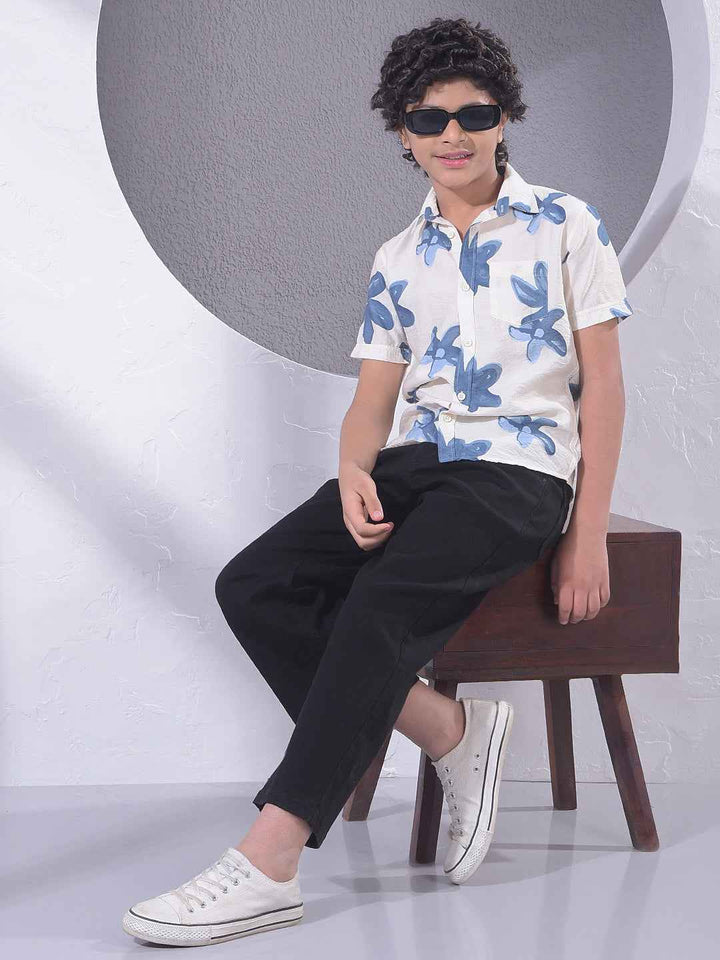 Noir Black Baggy Street Jeans