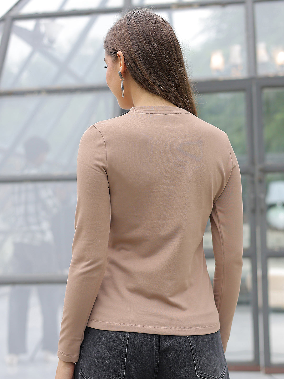 Chic Walnut Brown T-Shirt