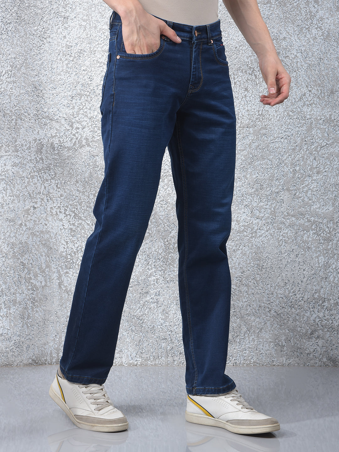 Swanky Blue Straight Jeans