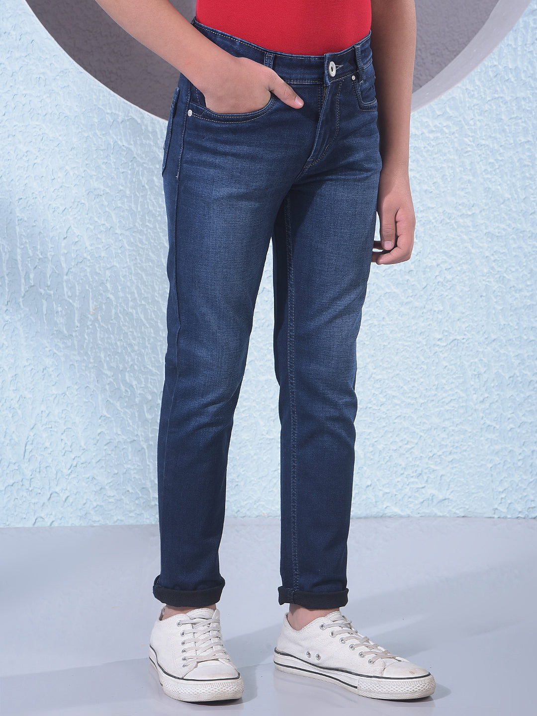 Blue Jeans-Boys Jeans-Crimsoune Club
