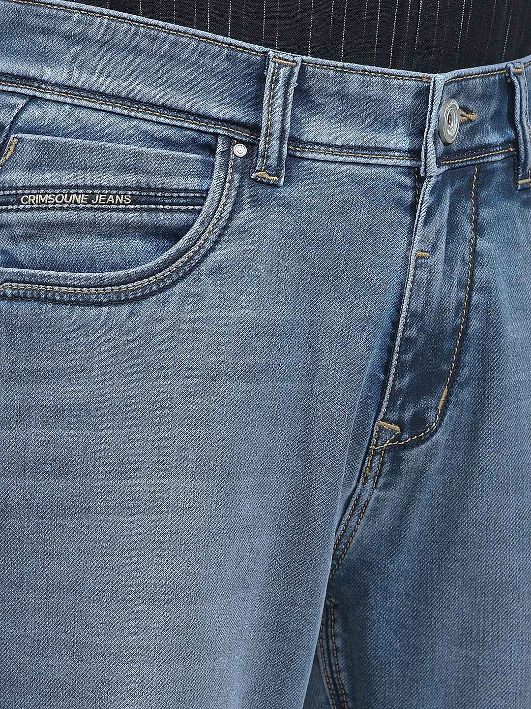 Indigo Blue Straight Jeans
