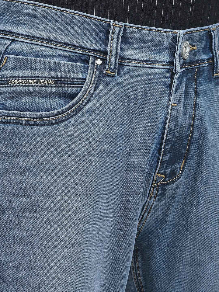 Indigo Blue Straight Jeans