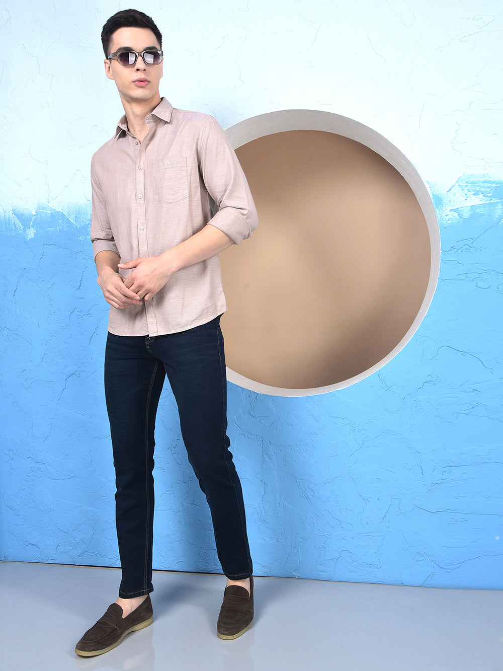 Urban Straight Blue Straight Jeans