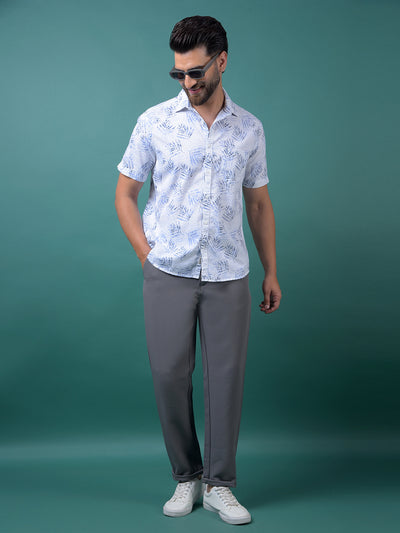 Grey Korean Fit Trousers