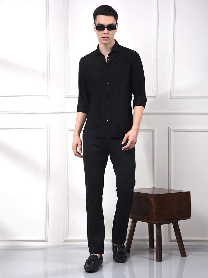 Prestige Patterned Cotton Shirt
