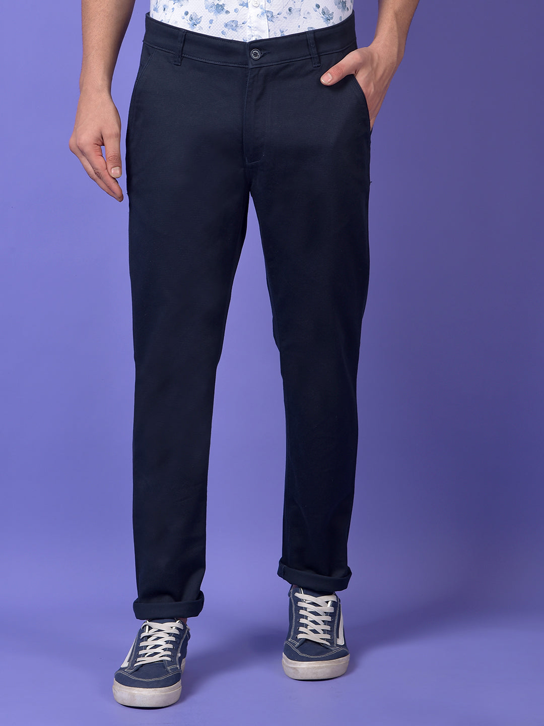 Classic Navy blue Trousers
