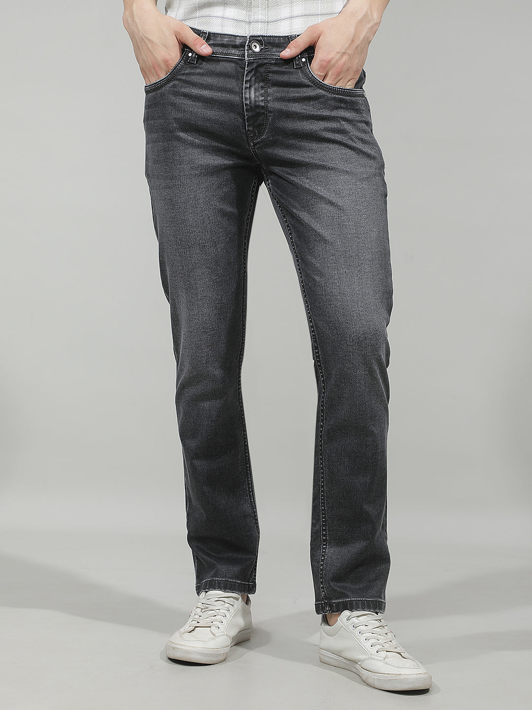 Cast Iron Grey Jeans