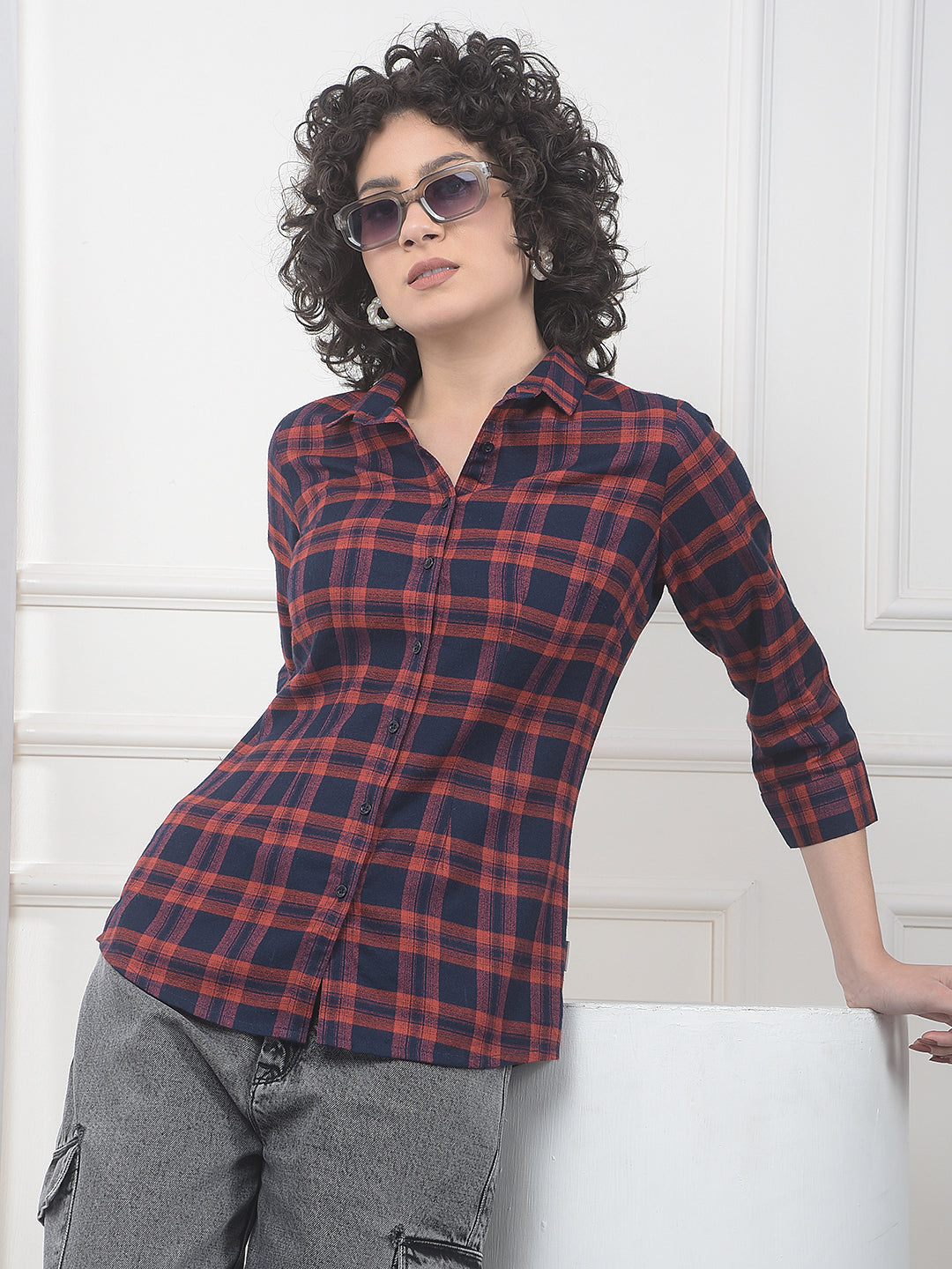 Red Checked Shirt