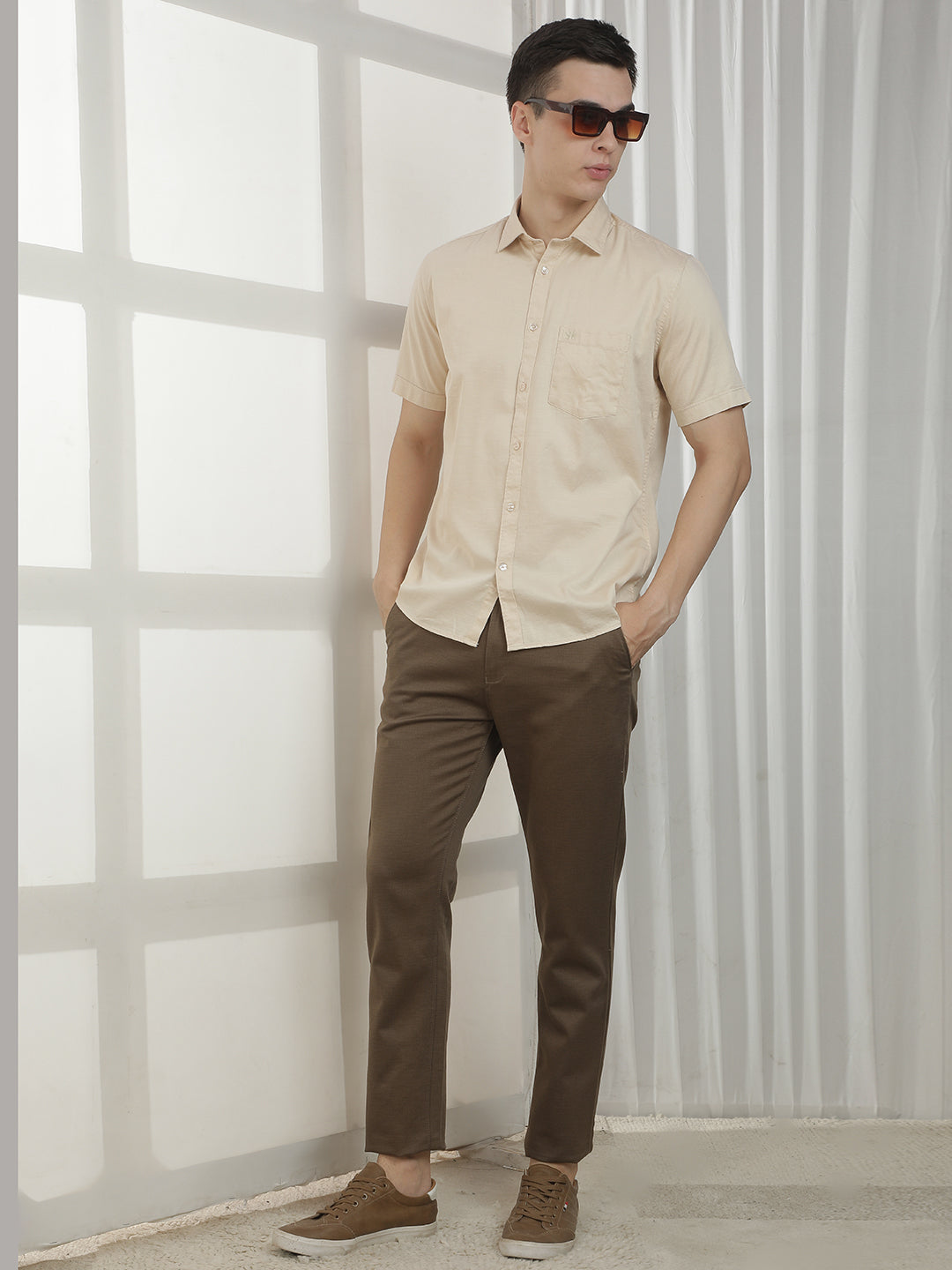 Modern Beige Shirt