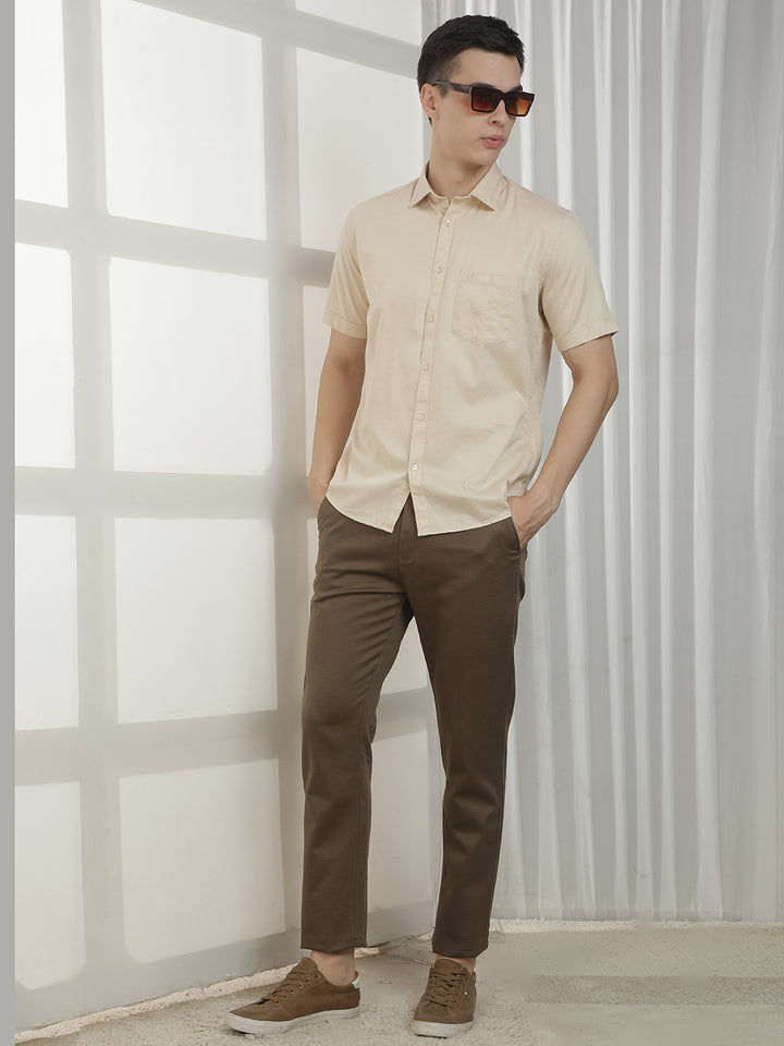 Modern Beige Shirt