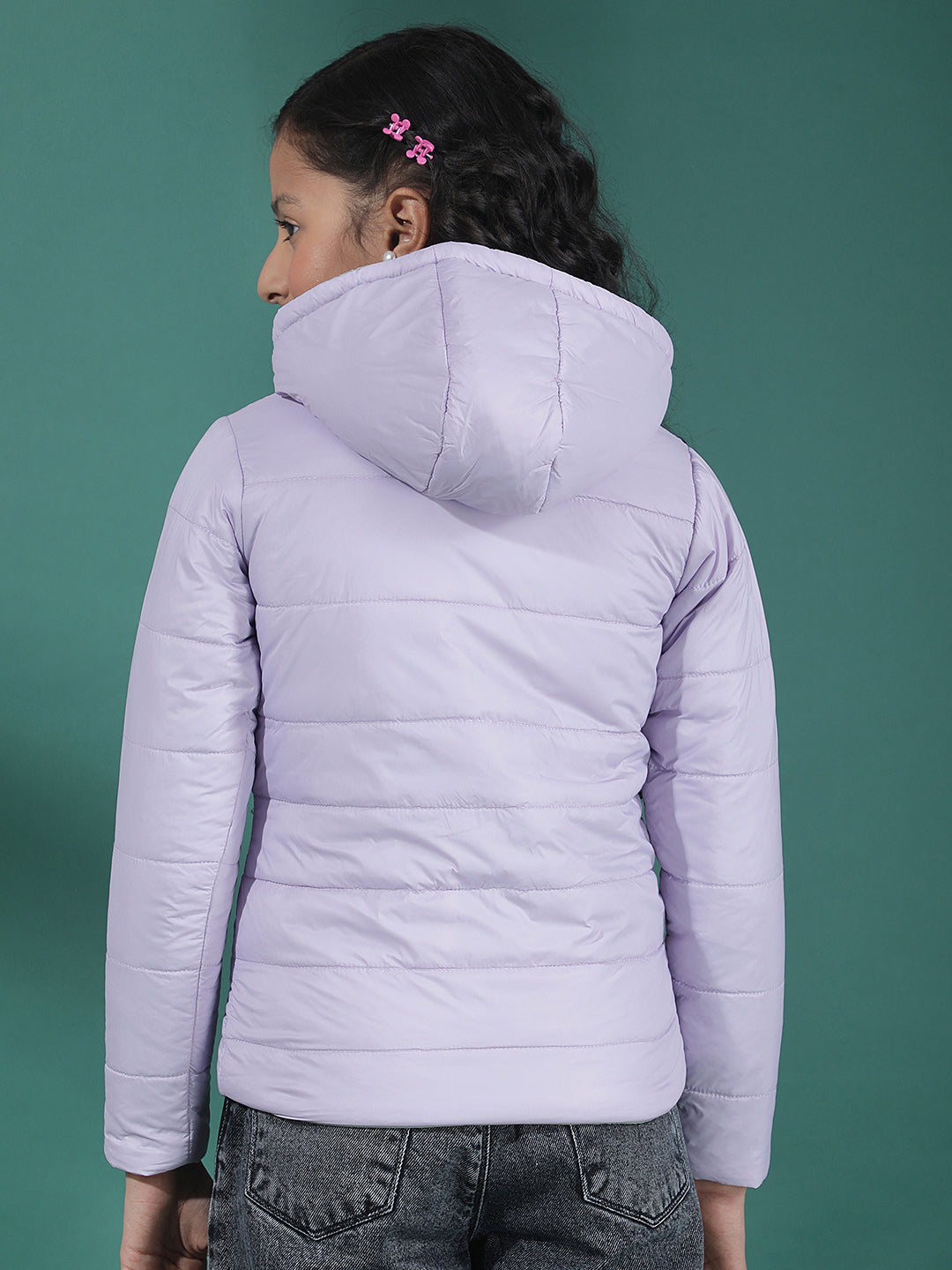  Mint Trail Hooded Puffer Jacket