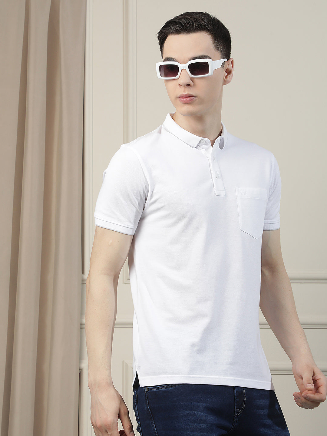 White T-Shirt-Men T-Shirts-Crimsoune Club