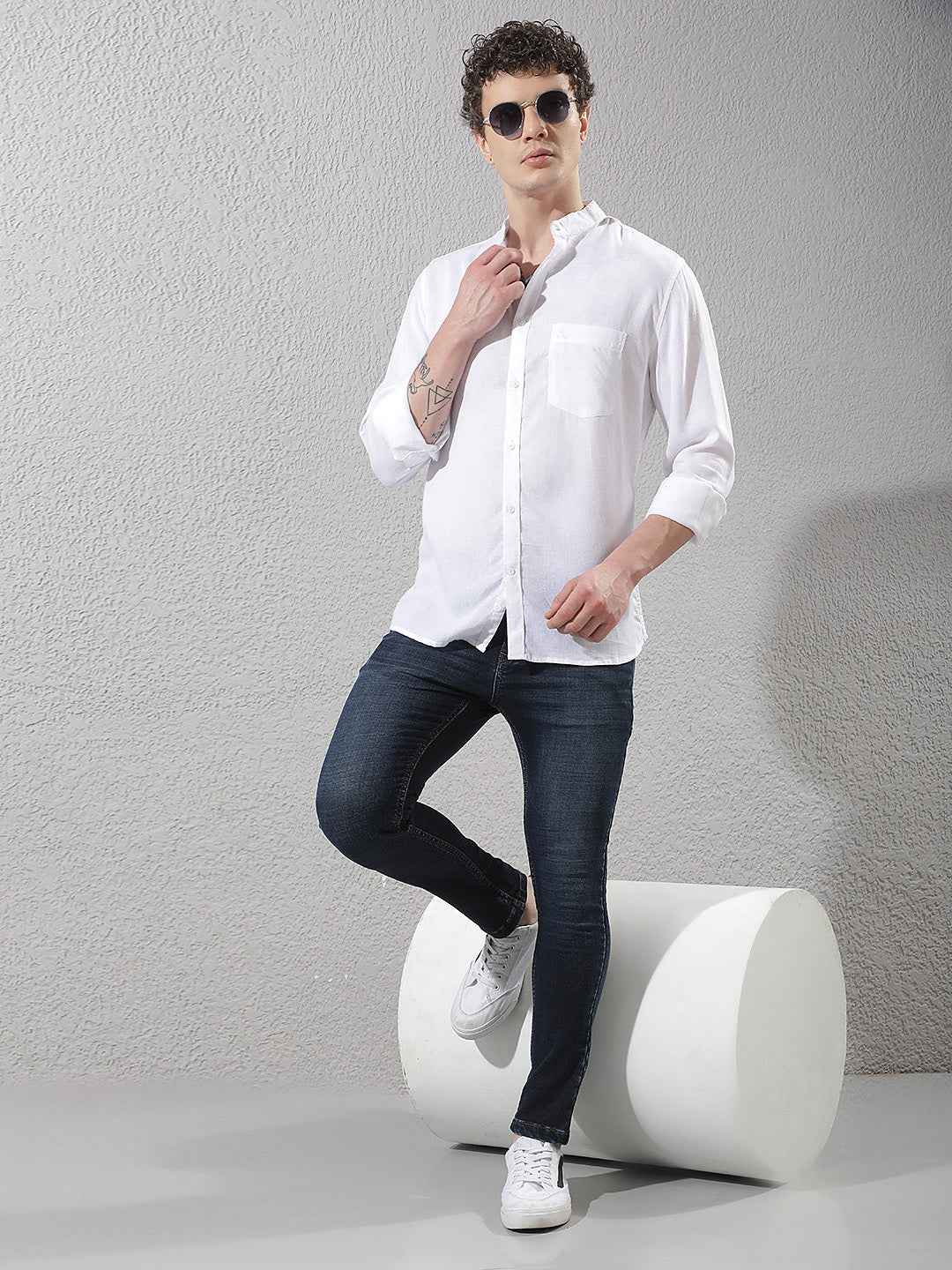 Ocean Blue Skinny Jeans