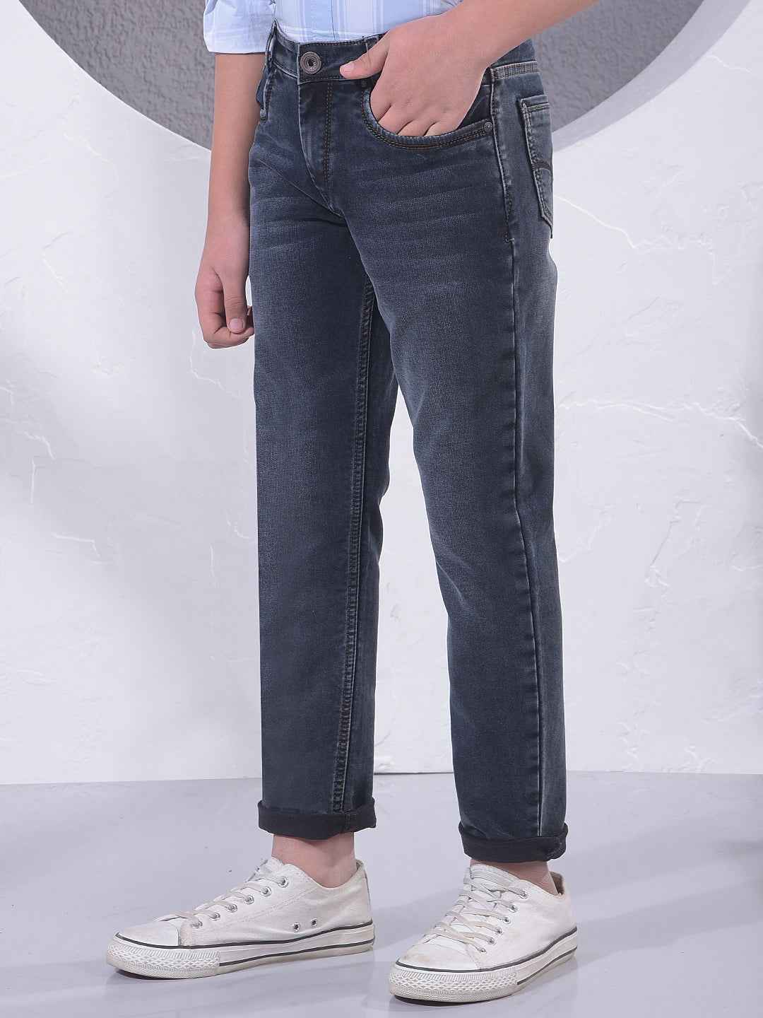 Charcoal Grey Urban Luxe Jeans