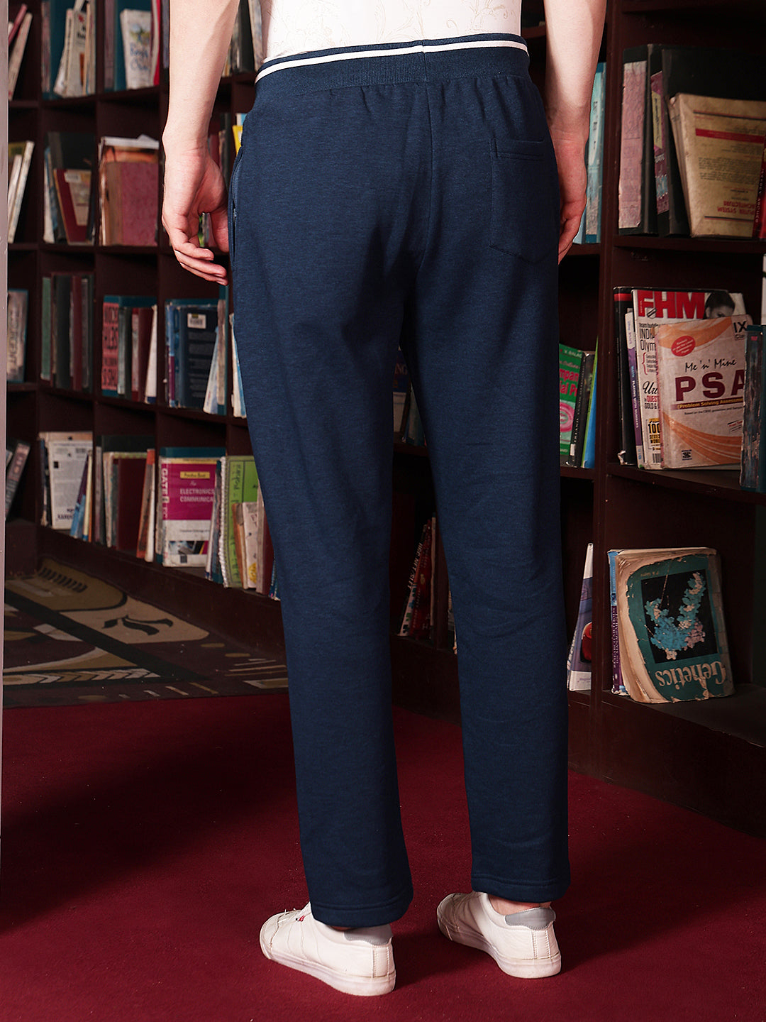 Minimalist Midnight Navy Navy Blue Trackpants