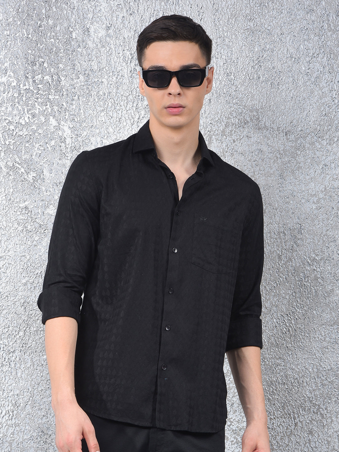 Supreme Vision Black Printed Shirt