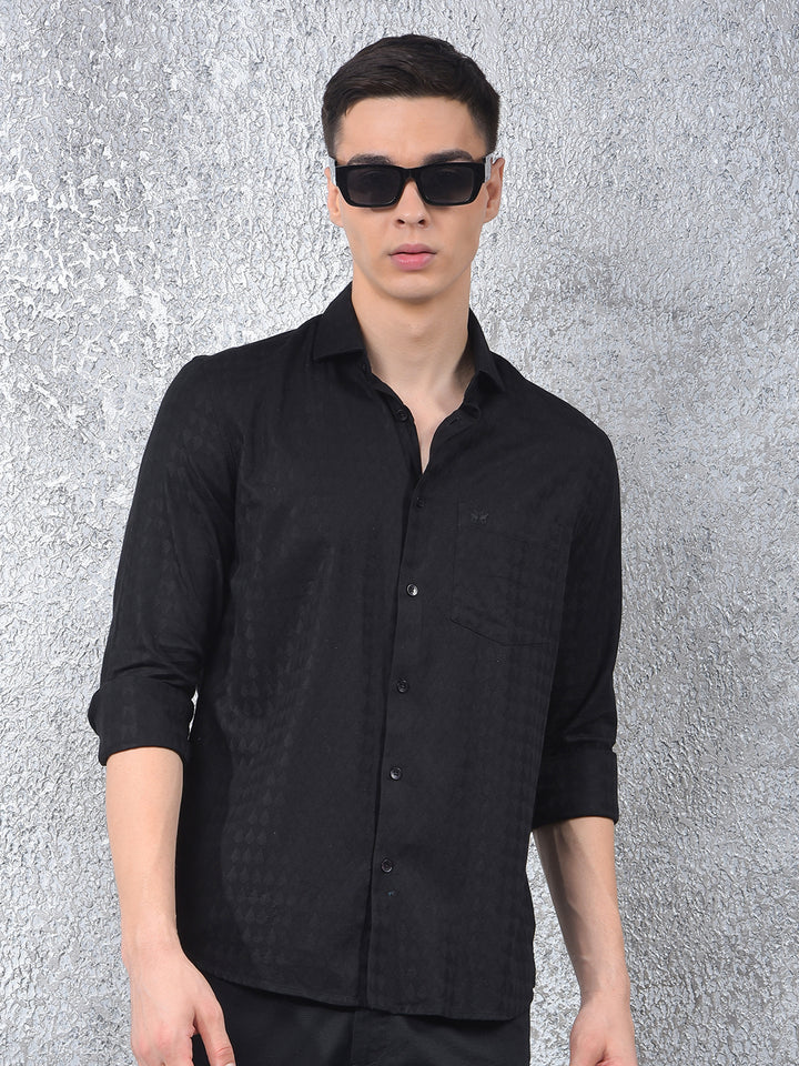Supreme Vision Black Printed Shirt