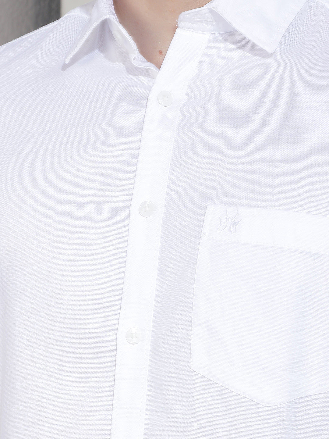 Crisp Oxford White Shirt