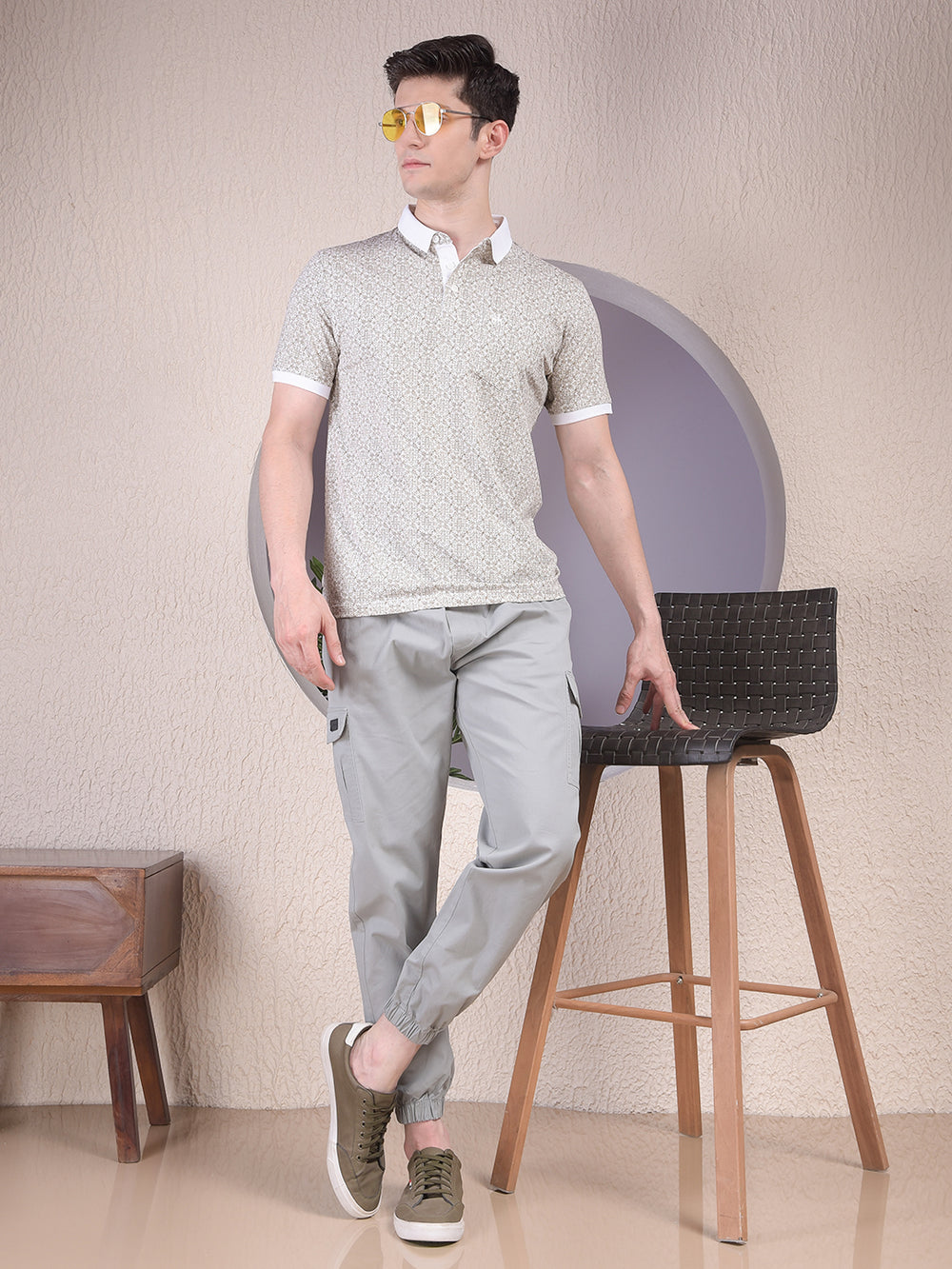 White Typographic Print T-Shirt-Men T-Shirts-Crimsoune Club