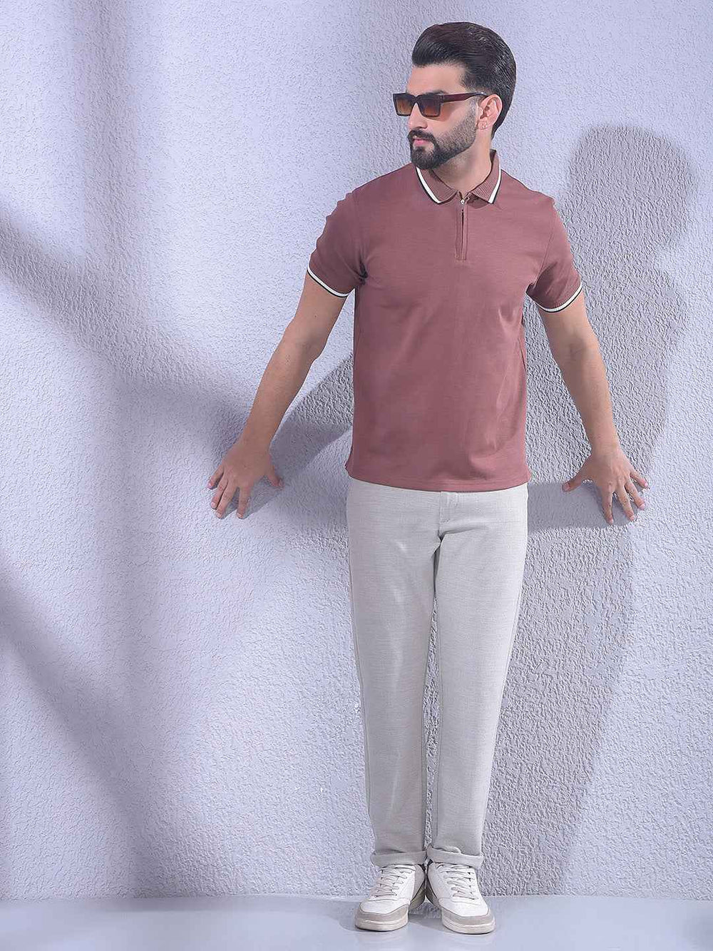 Rustic Terracotta Brown Brown T-Shirt