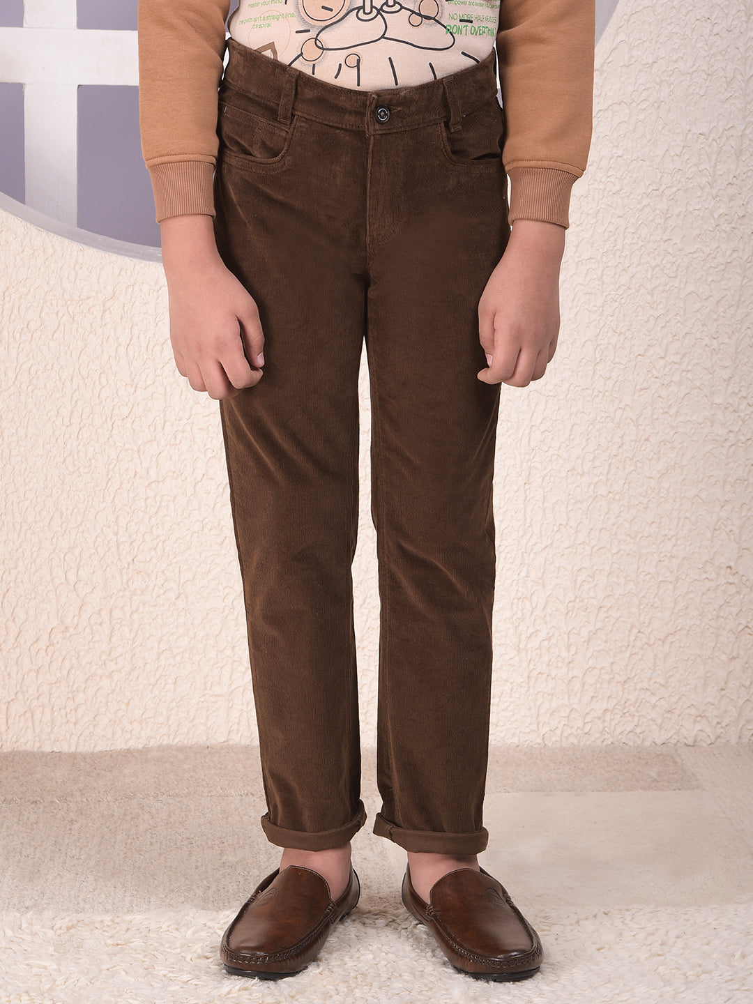 Classic Brown Corduroy Trousers
