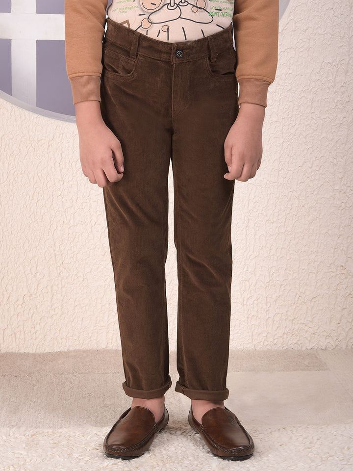 Classic Brown Corduroy Trousers