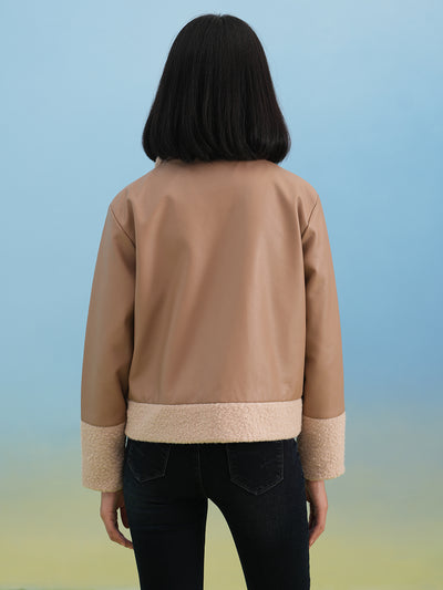 Beige 100% Cotton Jacket