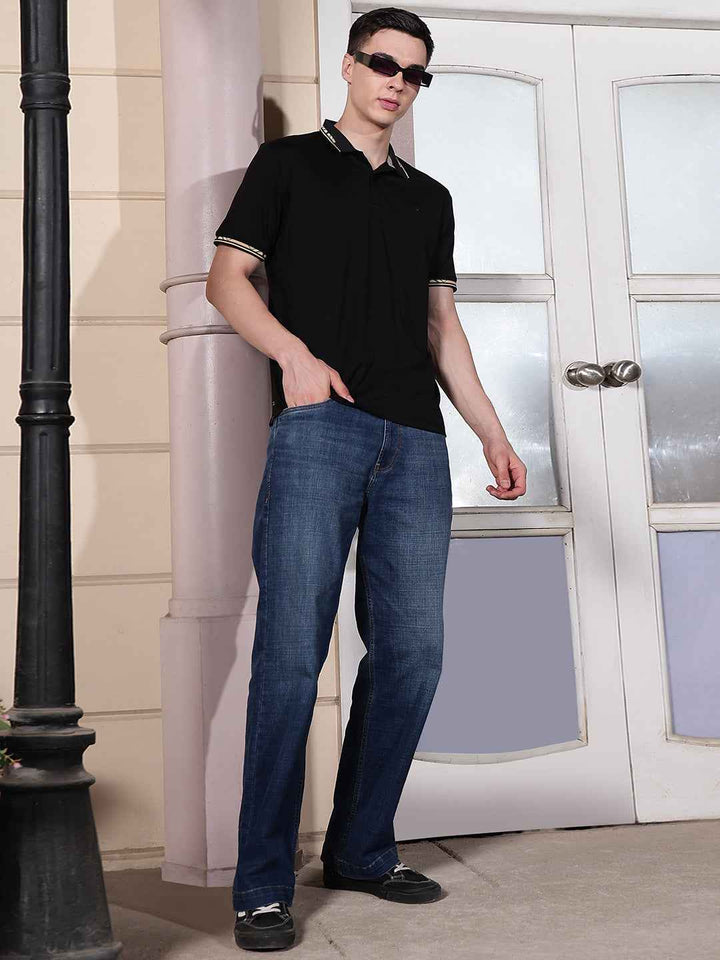 Black Classic Polo Tee