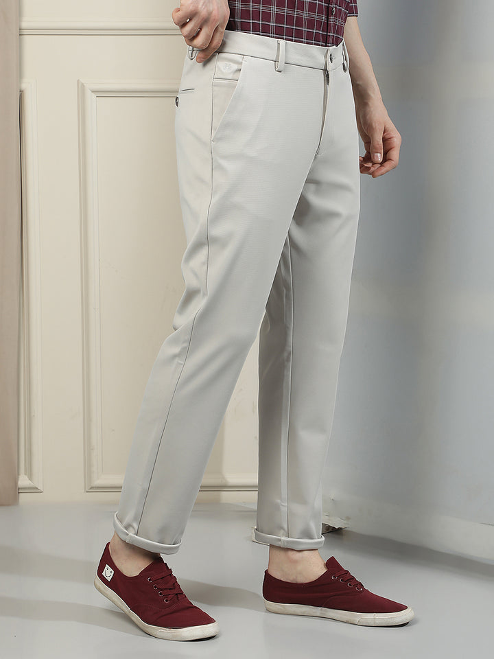 Pearl Cream Knitted Trousers