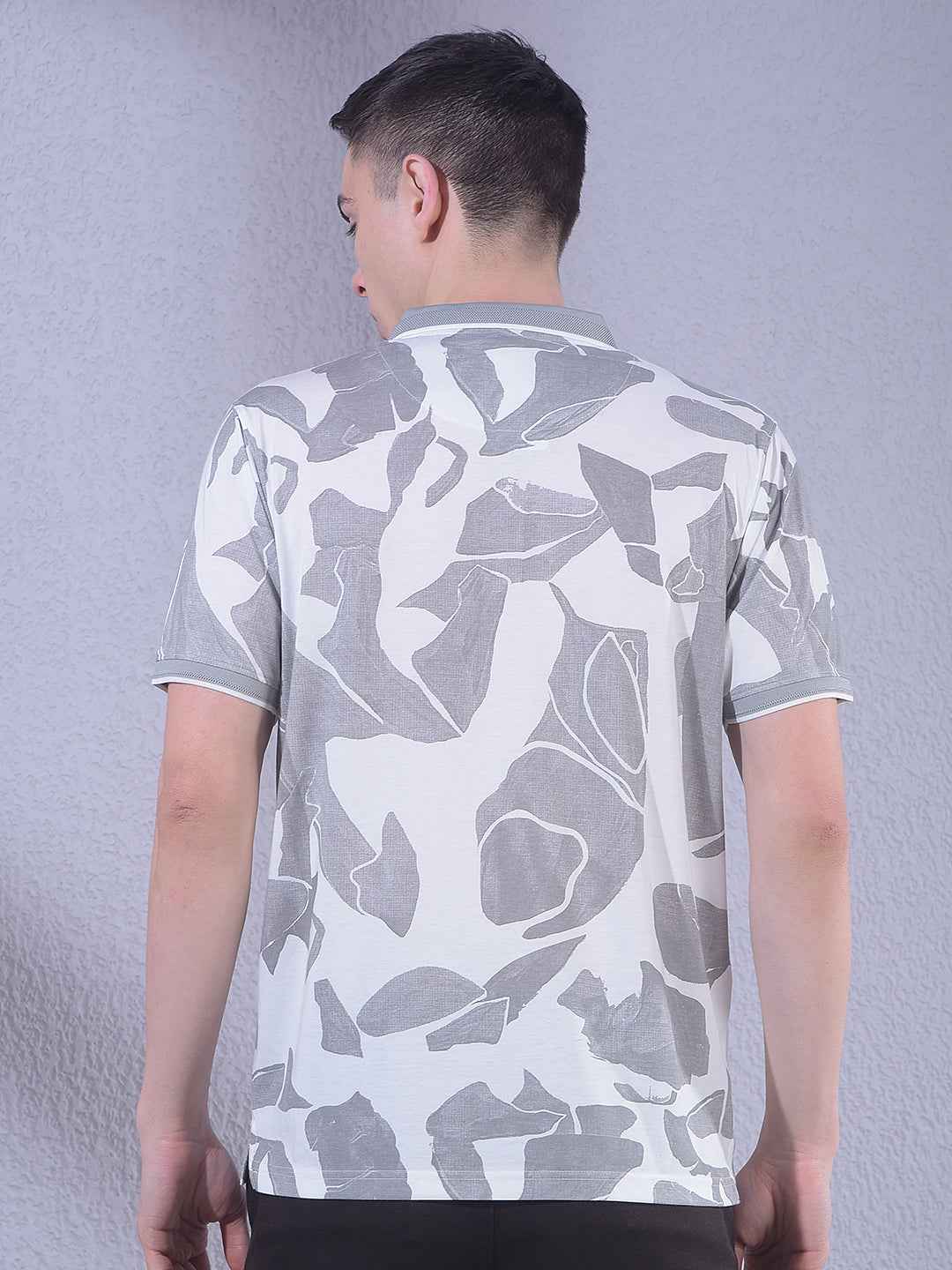 Grey Printed T-Shirt