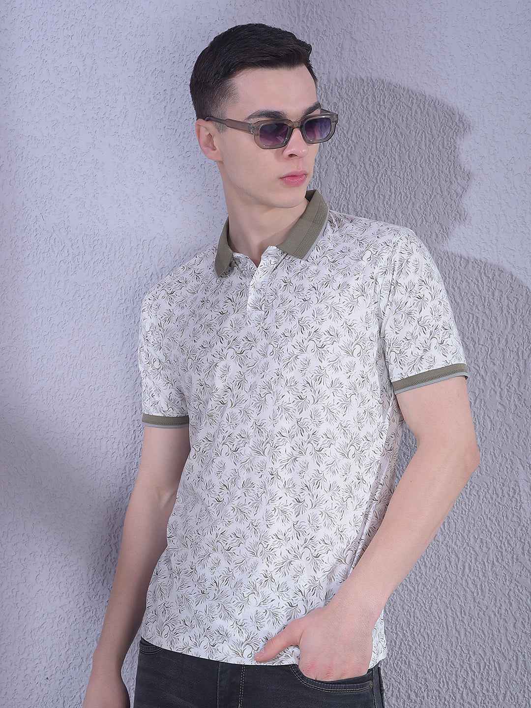 Grey Printed T-Shirt