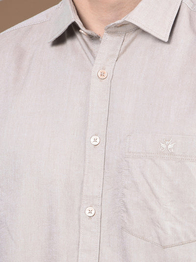 Fresh Beige Essential Shirt